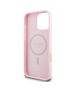 Guess Case for iPhone 16 Pro - Guess Grained Ring MagSafe (GUHMP16LPGHSMMP) - Pink 3666339303976 έως 12 άτοκες Δόσεις