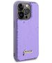 Guess Case for iPhone 15 Pro Max - Sequin Script Metal (GUHCP15XPSFDGSU) - Purple 3666339176259 έως 12 άτοκες Δόσεις