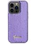 Guess Case for iPhone 15 Pro Max - Sequin Script Metal (GUHCP15XPSFDGSU) - Purple 3666339176259 έως 12 άτοκες Δόσεις