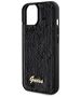 Guess Case for iPhone 15 / iPhone 14 / iPhone 13 - Sequin Script Metal (GUHCP15SPSFDGSK) - Black 3666339172879 έως 12 άτοκες Δόσεις