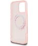 Guess Case for iPhone 16 Pro Max - Guess IML Flowers Wreath MagSafe (GUHMP16XHFHFWWFCP) - Pink 3666339345037 έως 12 άτοκες Δόσεις