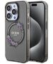 Guess Case for iPhone 15 Pro Max - Guess IML Flowers Wreath MagSafe (GUHMP15XHFHFWWFCK) - Black 3666339221317 έως 12 άτοκες Δόσεις