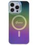 Guess Case for iPhone 15 Pro - Guess IML Iridescent MagSafe (GUHMP15LHITSK) - Rainbow 3666339154660 έως 12 άτοκες Δόσεις