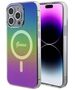 Guess Case for iPhone 15 Pro - Guess IML Iridescent MagSafe (GUHMP15LHITSK) - Rainbow 3666339154660 έως 12 άτοκες Δόσεις