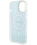 Guess Case for iPhone 15 Plus / iPhone 14 Plus - Guess IML Iridescent MagSafe (GUHMP15MHITSQ) - Turquoise 3666339154936 έως 12 άτοκες Δόσεις