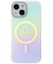 Guess Case for iPhone 15 Plus / iPhone 14 Plus - Guess IML Iridescent MagSafe (GUHMP15MHITSQ) - Turquoise 3666339154936 έως 12 άτοκες Δόσεις