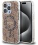 Guess Case for iPhone 15 Pro Max - Guess IML GCube MagSafe (GUHMP15XHGCUSTGW) - Brown 3666339222154 έως 12 άτοκες Δόσεις