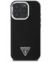 Guess Case for iPhone 16 Pro - Guess Grained Triangle MagSafe (GUHMP16LPGPGTSPSK) - Black 3666339302320 έως 12 άτοκες Δόσεις