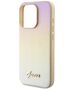 Guess Case for iPhone 15 Pro Max - Saffiano Iridescent Script (GUHCP15XPSAIRSD) - Gold 3666339225094 έως 12 άτοκες Δόσεις