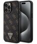 Guess Case for iPhone 15 Pro Max - Guess Hardcase 4G Triangle Metal Metal Logo (GUHCP15XPG4GPK) - Black 3666339225797 έως 12 άτοκες Δόσεις