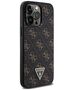 Guess Case for iPhone 15 Pro Max - Guess Hardcase 4G Triangle Metal Metal Logo (GUHCP15XPG4GPK) - Black 3666339225797 έως 12 άτοκες Δόσεις