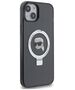 Karl Lagerfeld Case for iPhone 15 Plus / iPhone 14 Plus - Karl Lagerfeld Hardcase Ring Stand Magsafe (KLHMP15MHMHMMRSKKHK) - Karl Head 3666339168407 έως 12 άτοκες Δόσεις