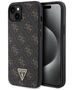 Guess Case for iPhone 15 Plus / iPhone 14 Plus - Guess Hardcase 4G Triangle Metal Metal Logo (GUHCP15MPG4GPK) - Black 3666339225773 έως 12 άτοκες Δόσεις