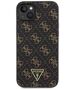 Guess Case for iPhone 15 Plus / iPhone 14 Plus - Guess Hardcase 4G Triangle Metal Metal Logo (GUHCP15MPG4GPK) - Black 3666339225773 έως 12 άτοκες Δόσεις