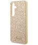 Guess Case for Samsung Galaxy S24 - Guess Glitter Script (GUHCS24SHGGSHD) - Gold 3666339241360 έως 12 άτοκες Δόσεις