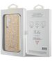 Guess Case for Samsung Galaxy S24 - Guess Glitter Script (GUHCS24SHGGSHD) - Gold 3666339241360 έως 12 άτοκες Δόσεις