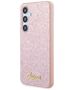 Guess Case for Samsung Galaxy S24 - Guess Glitter Script (GUHCS24SHGGSHP) - Pink 3666339241391 έως 12 άτοκες Δόσεις