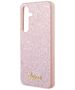 Guess Case for Samsung Galaxy S24 - Guess Glitter Script (GUHCS24SHGGSHP) - Pink 3666339241391 έως 12 άτοκες Δόσεις