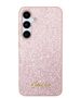 Guess Case for Samsung Galaxy S24 - Guess Glitter Script (GUHCS24SHGGSHP) - Pink 3666339241391 έως 12 άτοκες Δόσεις