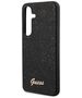 Guess Case for Samsung Galaxy S24 - Guess Glitter Script (GUHCS24SHGGSHSHK) - Black 3666339241308 έως 12 άτοκες Δόσεις