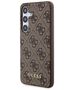 Guess Case for Samsung Galaxy S24 - Guess Hardcase 4G Metal Gold Logo (GUHCS24SG4GFBR) - Brown 3666339259129 έως 12 άτοκες Δόσεις