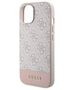 Guess Case for iPhone 15 / iPhone 14 / iPhone 13 - Guess Hardcase 4G Stripe Collection (GUHCP15SG4GLPI) - Pink 3666339203405 έως 12 άτοκες Δόσεις