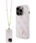 Guess Case for iPhone 15 Pro - Guess Crossbody 4G Metal Logo (GUHCP15LP4TDSCPP) - Pink 3666339147242 έως 12 άτοκες Δόσεις