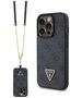 Guess Case for iPhone 15 Pro Max - Guess Crossbody 4G Metal Logo (GUHCP15XP4TDSCPK) - Black 3666339146832 έως 12 άτοκες Δόσεις