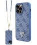 Guess Case for iPhone 15 Pro - Guess Crossbody 4G Metal Logo (GUHCP15LP4TDSCPB) - Blue 3666339147105 έως 12 άτοκες Δόσεις