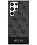 Guess Case for Samsung Galaxy S24 Ultra - Guess Hardcase 4G Stripe Collection (GUHCS24LG4GLGR) - Black 3666339241148 έως 12 άτοκες Δόσεις