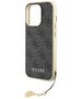 Guess Case for iPhone 15 Pro - Guess Hardcase 4G Charms Collection (GUHCP15LGF4GGR) - Grey 3666339171681 έως 12 άτοκες Δόσεις