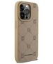 Karl Lagerfeld IPhone 15 Pro Max Case - Karl Lagerfeld Leather MagSafe (KLHMP15XPGKHPHE) - Beige Karl Heads 3666339252816 έως 12 άτοκες Δόσεις