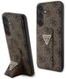 Guess Case for Samsung Galaxy S24 - Guess Grip Stand 4G Triangle Triangle Strass (GUHCS24SPGSGS4TDW) - Brown 3666339241421 έως 12 άτοκες Δόσεις