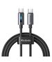 Mcdodo Mcdodo CA-5740 USB-C to USB-C cable, 100W 1.2m (black) 066821  CA-5740 έως και 12 άτοκες δόσεις 6921002657402