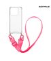 Θήκη Σιλικόνης με Strap Sonique Armor Clear Xiaomi Xiaomi 14 Φουξ 5201101996987