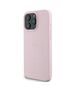 Guess Case for iPhone 15 Pro Max - Guess Grained Gold Ring MagSafe (GUHMP15XPGHSMMP) - Pink 3666339303945 έως 12 άτοκες Δόσεις