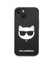 Karl Lagerfeld Case for iPhone 15 Plus / iPhone 14 Plus - Karl Lagerfeld Silicone MagSafe (KLHMPMP14MSLLCHBK) - Choupette Head 3666339077921 έως 12 άτοκες Δόσεις