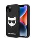 Karl Lagerfeld Case for iPhone 15 Plus / iPhone 14 Plus - Karl Lagerfeld Silicone MagSafe (KLHMPMP14MSLLCHBK) - Choupette Head 3666339077921 έως 12 άτοκες Δόσεις