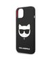 Karl Lagerfeld Case for iPhone 15 Plus / iPhone 14 Plus - Karl Lagerfeld Silicone MagSafe (KLHMPMP14MSLLCHBK) - Choupette Head 3666339077921 έως 12 άτοκες Δόσεις