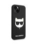 Karl Lagerfeld Case for iPhone 15 Plus / iPhone 14 Plus - Karl Lagerfeld Silicone MagSafe (KLHMPMP14MSLLCHBK) - Choupette Head 3666339077921 έως 12 άτοκες Δόσεις