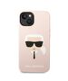 Karl Lagerfeld Case for iPhone 15 Plus / iPhone 14 Plus - Karl Lagerfeld Silicone MagSafe (KLHMP14MSLKHLP) - Light Pink Karl`s Head 3666339078041 έως 12 άτοκες Δόσεις