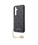 Guess Pouch for Samsung Galaxy S24 Plus - Guess Hardcase 4G Charms Collection (GUHCS24MGF4GGR) - Black 3666339241612 έως 12 άτοκες Δόσεις