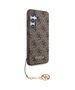 Guess Case for Samsung Galaxy S24 Plus - Guess Hardcase 4G Charms Collection (GUHCS24MGF4GBR) - Brown 3666339241582 έως 12 άτοκες Δόσεις