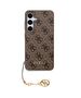 Guess Case for Samsung Galaxy S24 Plus - Guess Hardcase 4G Charms Collection (GUHCS24MGF4GBR) - Brown 3666339241582 έως 12 άτοκες Δόσεις