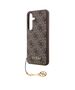 Guess Case for Samsung Galaxy S24 Plus - Guess Hardcase 4G Charms Collection (GUHCS24MGF4GBR) - Brown 3666339241582 έως 12 άτοκες Δόσεις