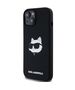 Karl Lagerfeld Case for iPhone 15 Plus / iPhone 14 Plus - Karl Lagerfeld Silicone MagSafe (KLHMP15MSCHPPLK) - Choupette Head 3666339257279 έως 12 άτοκες Δόσεις