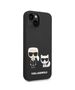 Karl Lagerfeld Case for iPhone 15 Plus / iPhone 14 Plus - Karl Lagerfeld Silicone Liquid MagSafe (KLHMPMP14MSSKCK) - Karl&Choupette 3666339087531 έως 12 άτοκες Δόσεις