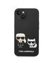 Karl Lagerfeld Case for iPhone 15 Plus / iPhone 14 Plus - Karl Lagerfeld Silicone Liquid MagSafe (KLHMPMP14MSSKCK) - Karl&Choupette 3666339087531 έως 12 άτοκες Δόσεις