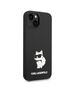 Karl Lagerfeld Case for iPhone 15 Plus / iPhone 14 Plus - Karl Lagerfeld Silicone MagSafe (KLHMPMP14MSNCHBCK) - Choupette 3666339087739 έως 12 άτοκες Δόσεις