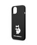 Karl Lagerfeld Case for iPhone 15 Plus / iPhone 14 Plus - Karl Lagerfeld Silicone MagSafe (KLHMPMP14MSNCHBCK) - Choupette 3666339087739 έως 12 άτοκες Δόσεις